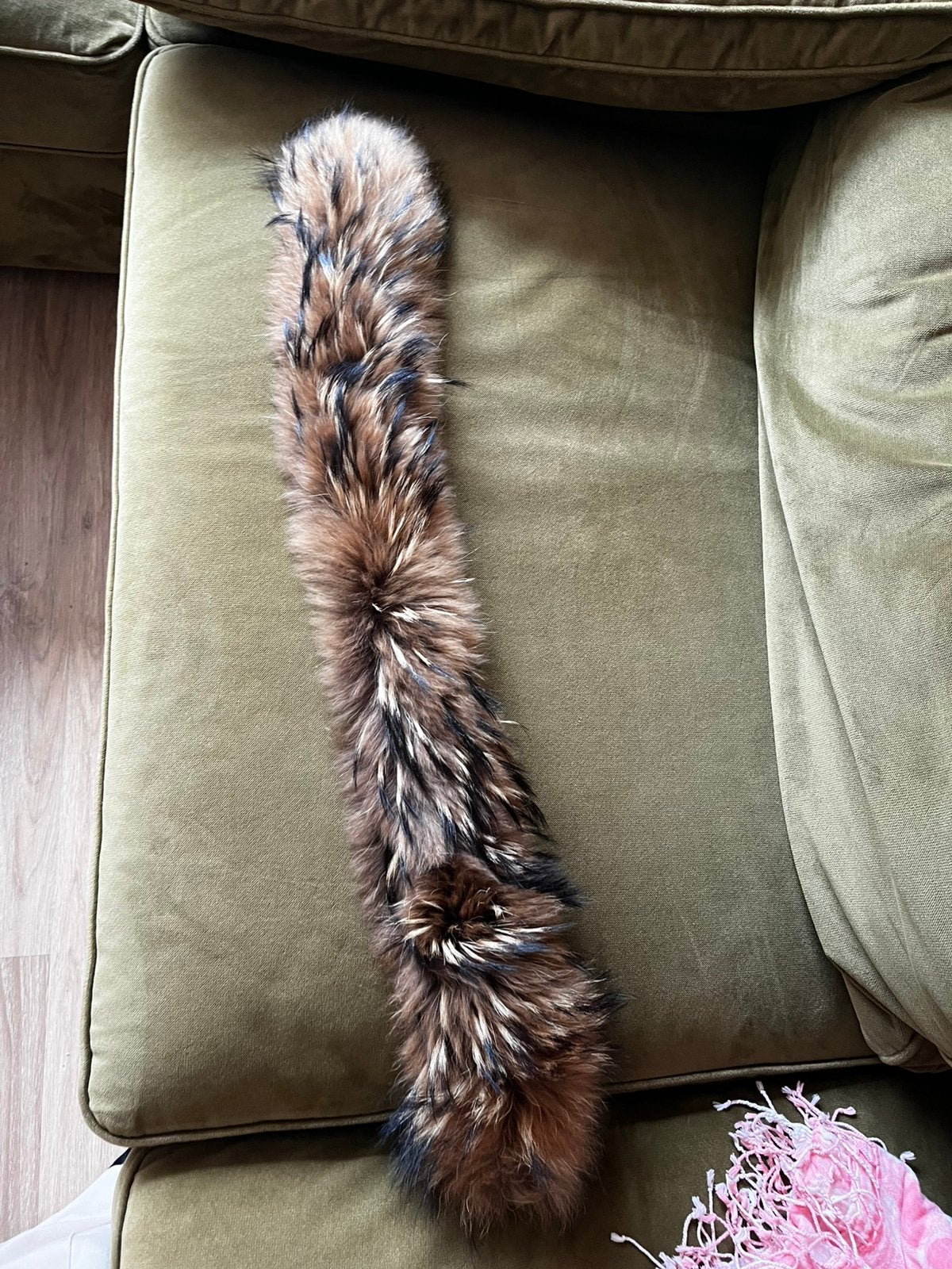 Bontkraag 80 cm, Ophalen of Verzenden, Zo goed als nieuw