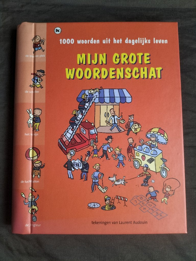 Mijn grote woordenschat / 1000 woorden uit dagelijkse leven, Ophalen of Verzenden, Zo goed als nieuw, Audouin, Laurent (illustr.)
