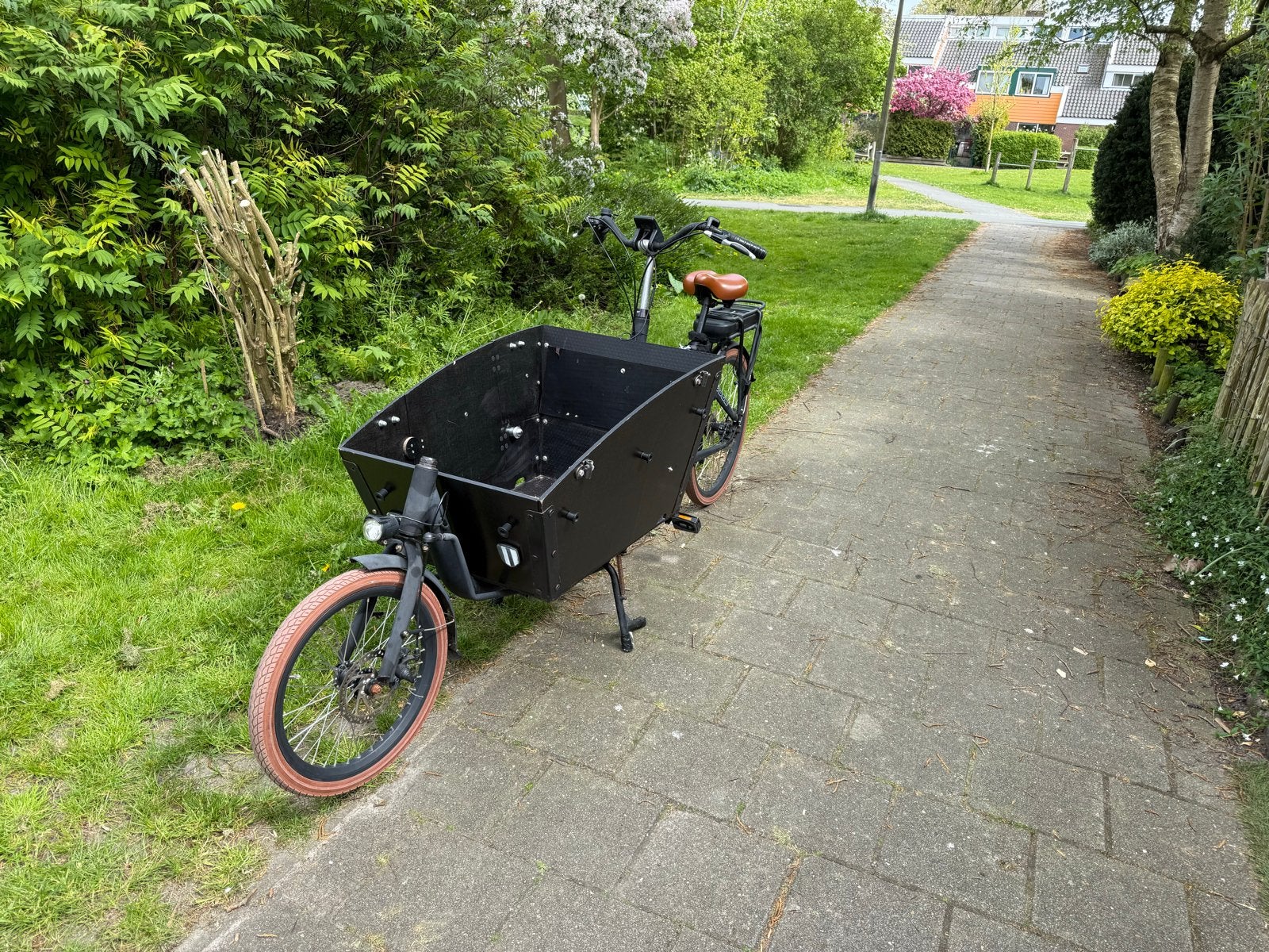 Vogue E-Cargo bakfiets -, Fietsen en Brommers, Fietsen | Bakfietsen, Gebruikt, Elektrisch, 2 kinderen, Schijfrem