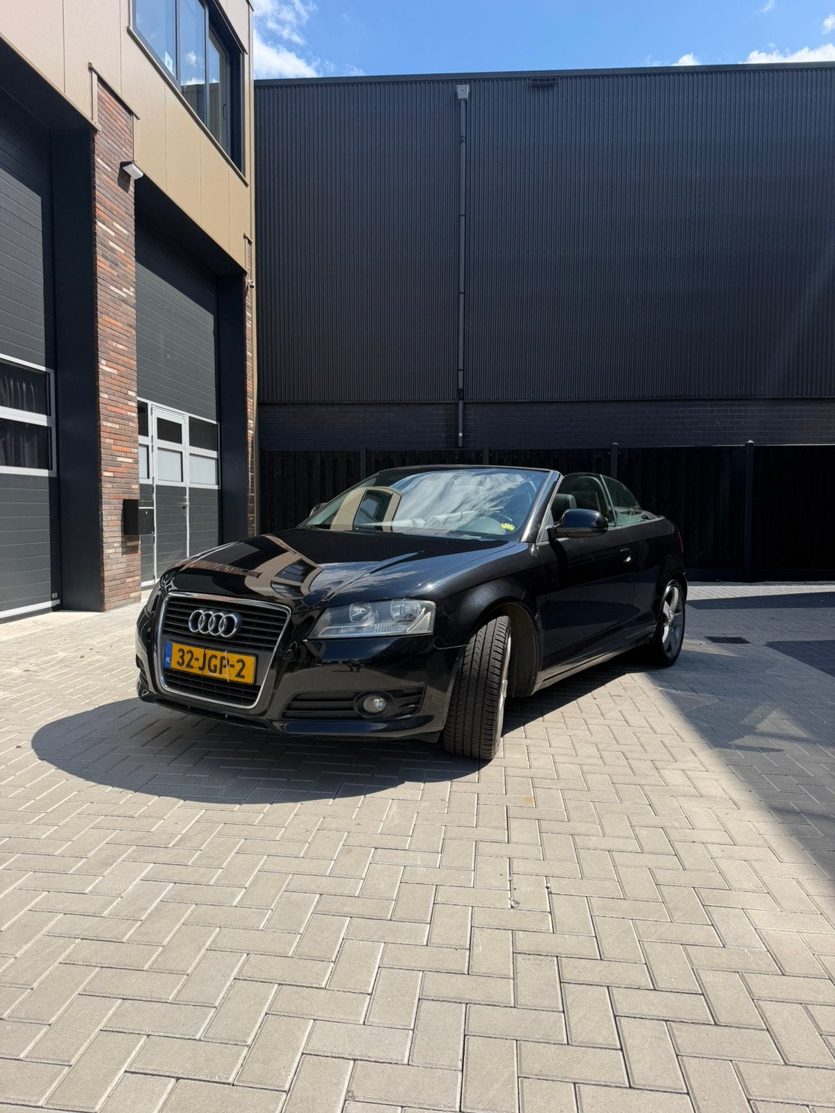 Audi A3 1.8 Tfsi Cabriolet 118KW 2009 Zwart, Voorwielaandrijving, 4 cilinders, Cabriolet, Zwart