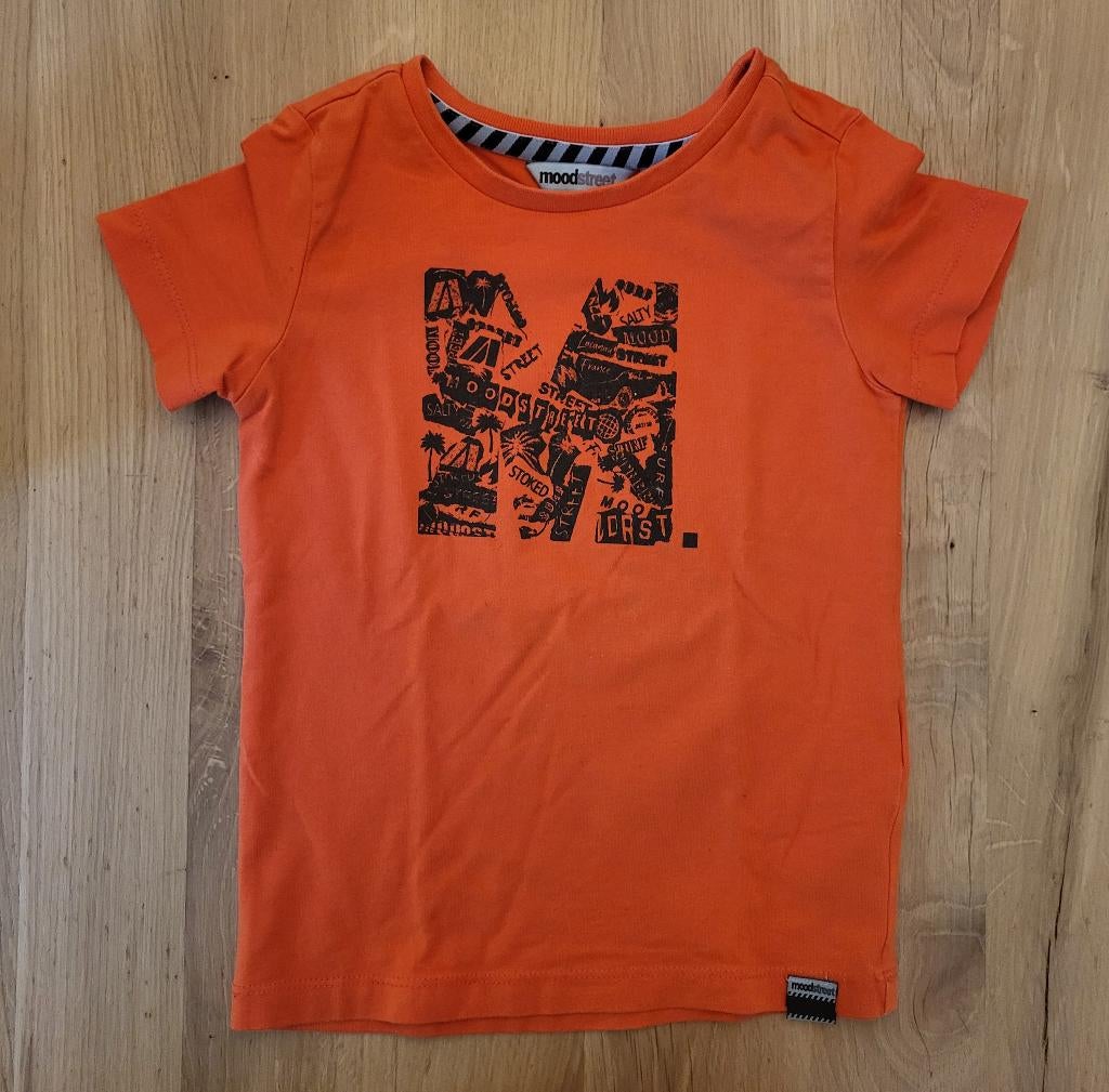Moodstreet shirt, oranje, jongen, maat 86/92, Kinderen en Baby's, Babykleding | Maat 86, Ophalen of Verzenden, Jongetje, Shirtje of Longsleeve