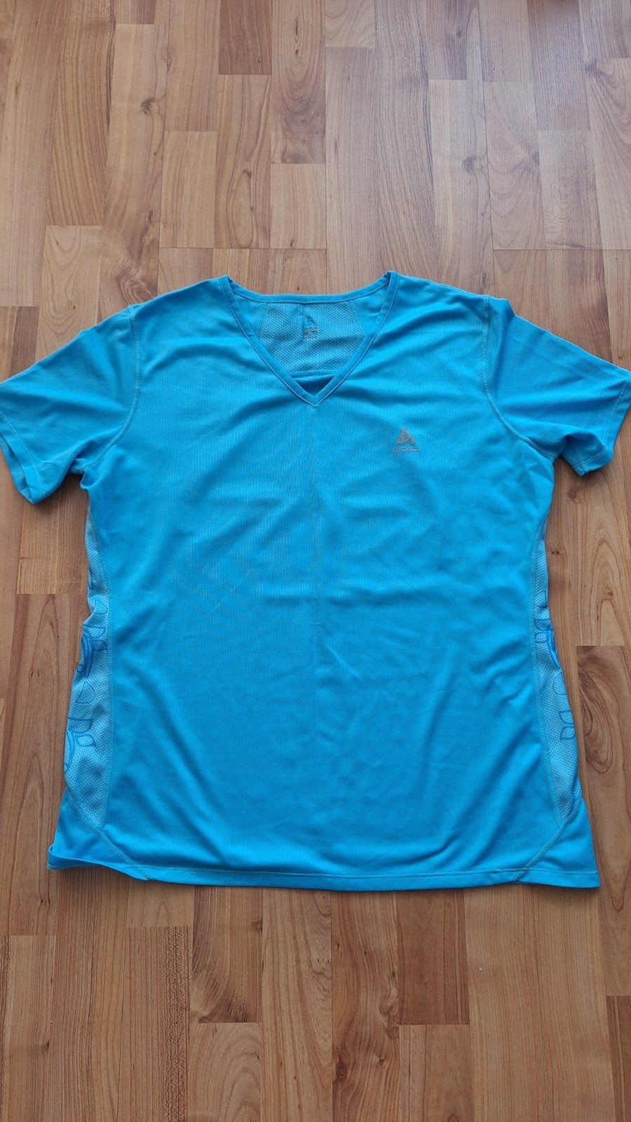 Odlo Dames Sportshirt - Maat XL - Zo goed als nieuw, Blauw, Ophalen of Verzenden, Zo goed als nieuw, Odlo