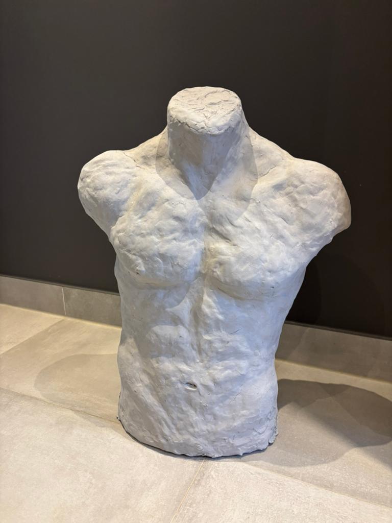 Decoratieve Buste van Man, Ophalen, Gips, Buste, 50 - 100 cm