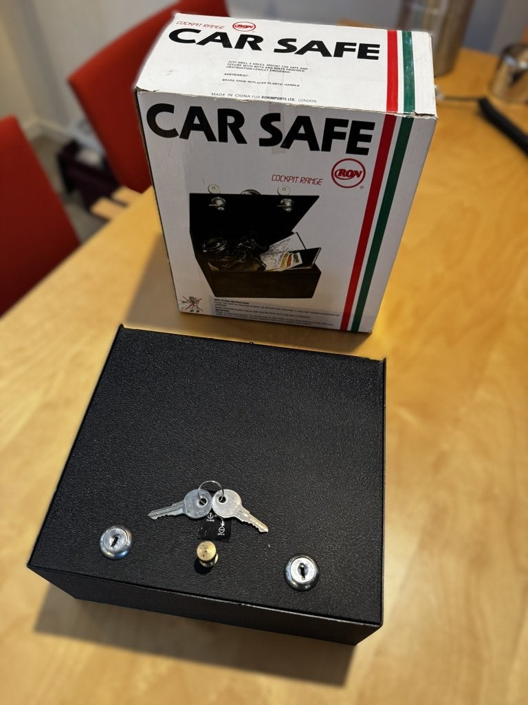 Autokluis Car Safe - nieuw in doos, Ophalen of Verzenden, Zo goed als nieuw