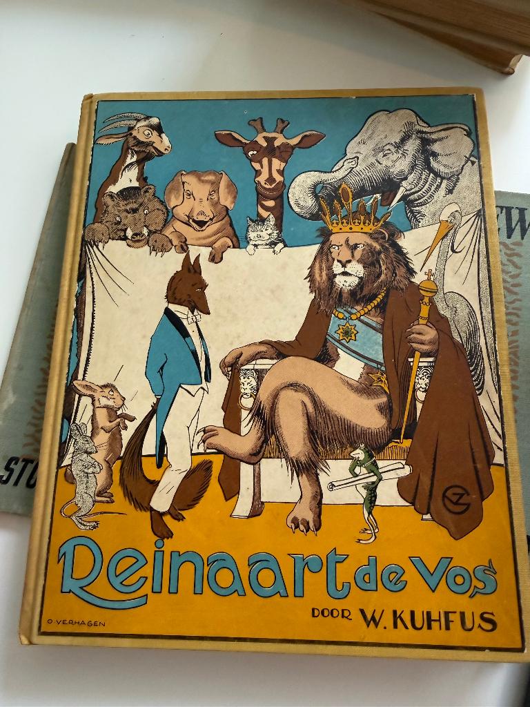 Oude uitgave Reinaart de Vos – W. Kuhfus – geïllustreerd, Gelezen, W. Kuhfus, Fictie algemeen, Ophalen of Verzenden