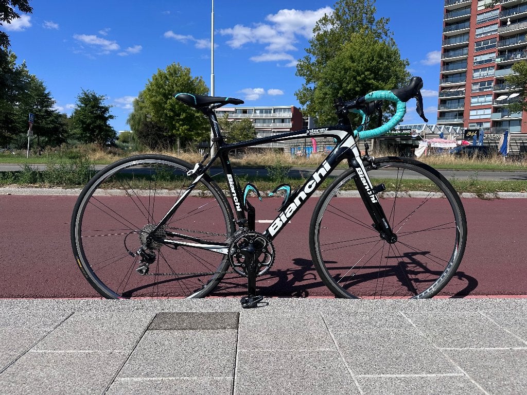 Bianchi Intenso carbon racefiets maat:52, Fietsen en Brommers, 28 inch, Gebruikt, Carbon, 49 tot 53 cm