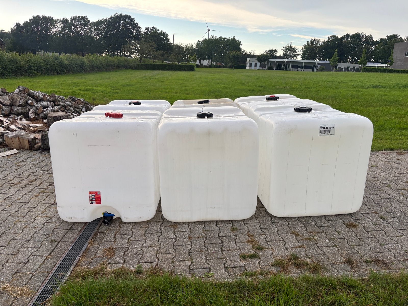 Kunststof IBC Vaten - 1000 liter bijv regenwater opvang, 150 liter of meer, Ophalen