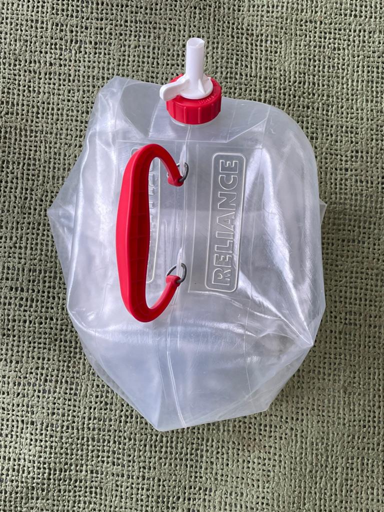 Waterzak Reliance invouwbaar drinkwater, Ophalen of Verzenden, Gebruikt