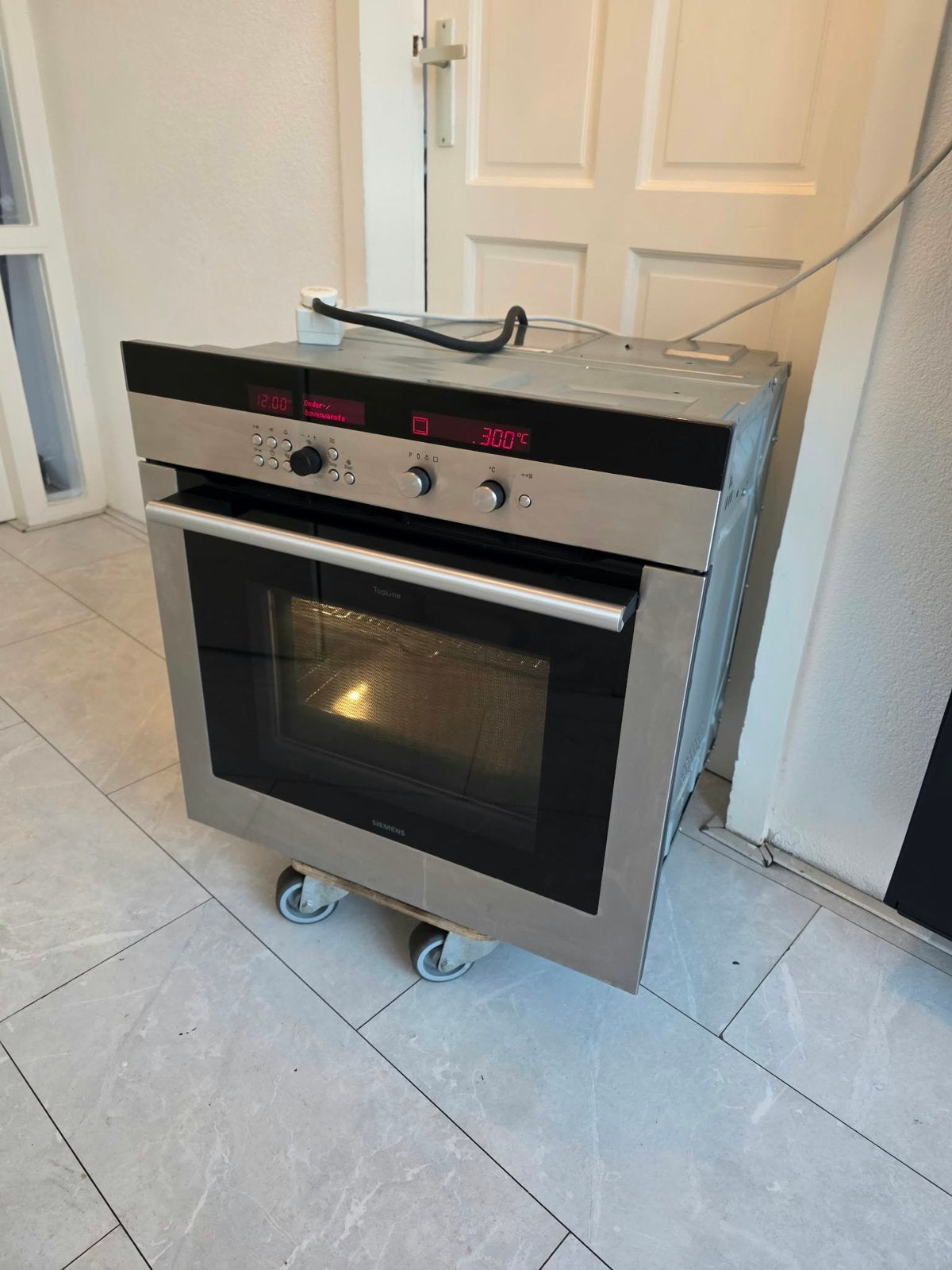 Te koop Siemens inbouw combimagnetron, Ophalen, Zo goed als nieuw