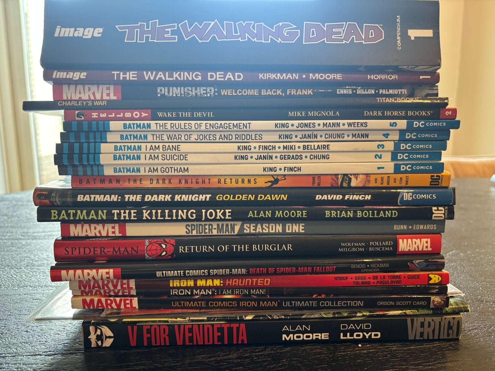 Grote collectie comics en graphic novels, Boeken, Meerdere comics, Ophalen of Verzenden, Zo goed als nieuw, Amerika