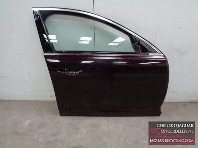 Deur Jaguar XJ X351 rechts voor donker rood, Auto-onderdelen, Carrosserie en Plaatwerk, Gebruikt, -, Deur, -