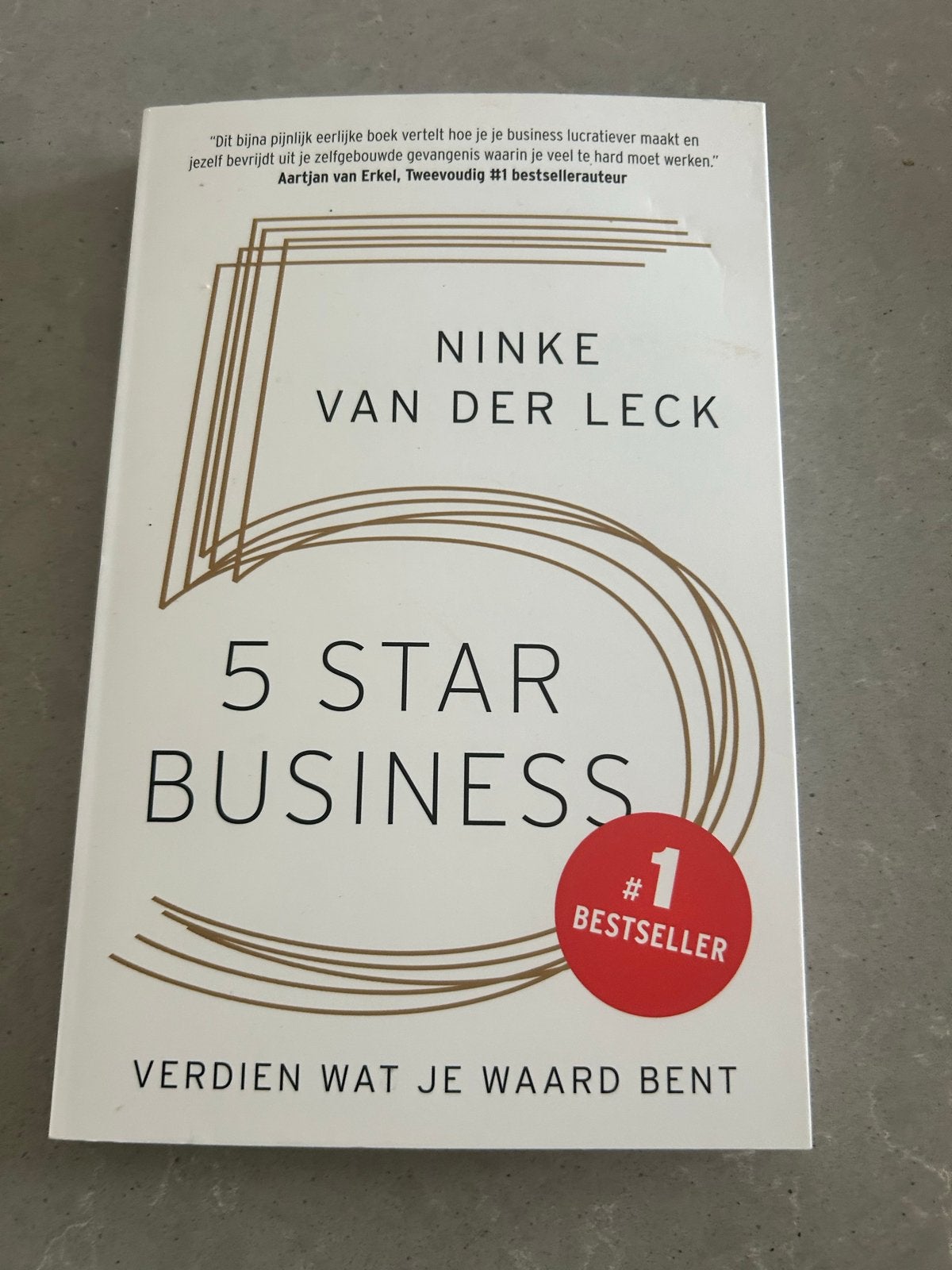 5 Star Business - Ninke van der Leck (Verdien wat je waard b, Boeken, Ophalen of Verzenden, Zo goed als nieuw, Economie en Marketing