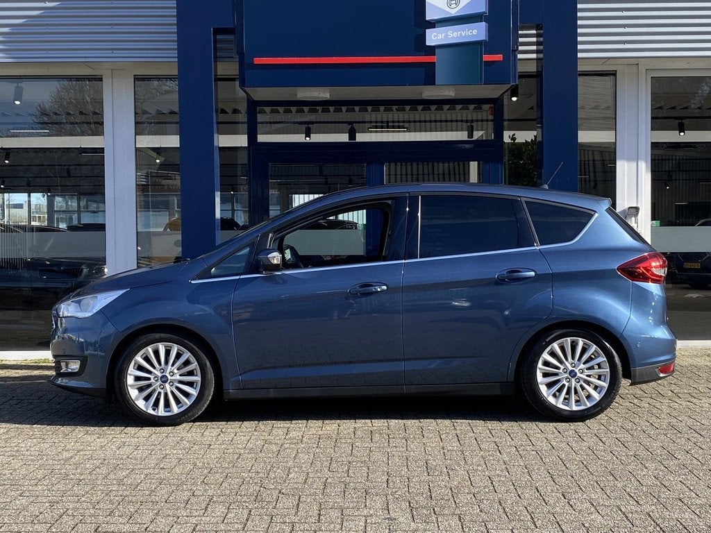 Ford C-Max 1.0 Titanium / Cruise-Control / Climate-Control /, Voorwielaandrijving, Gebruikt, Euro 6, Blauw