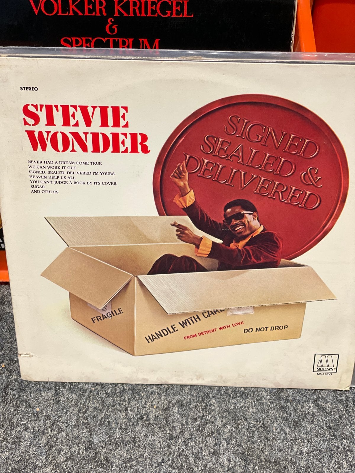 Stevie Wonder - Signed Sealed & Delivered LP (Pop, Soul), Ophalen, LP, Gebruikt, Pop