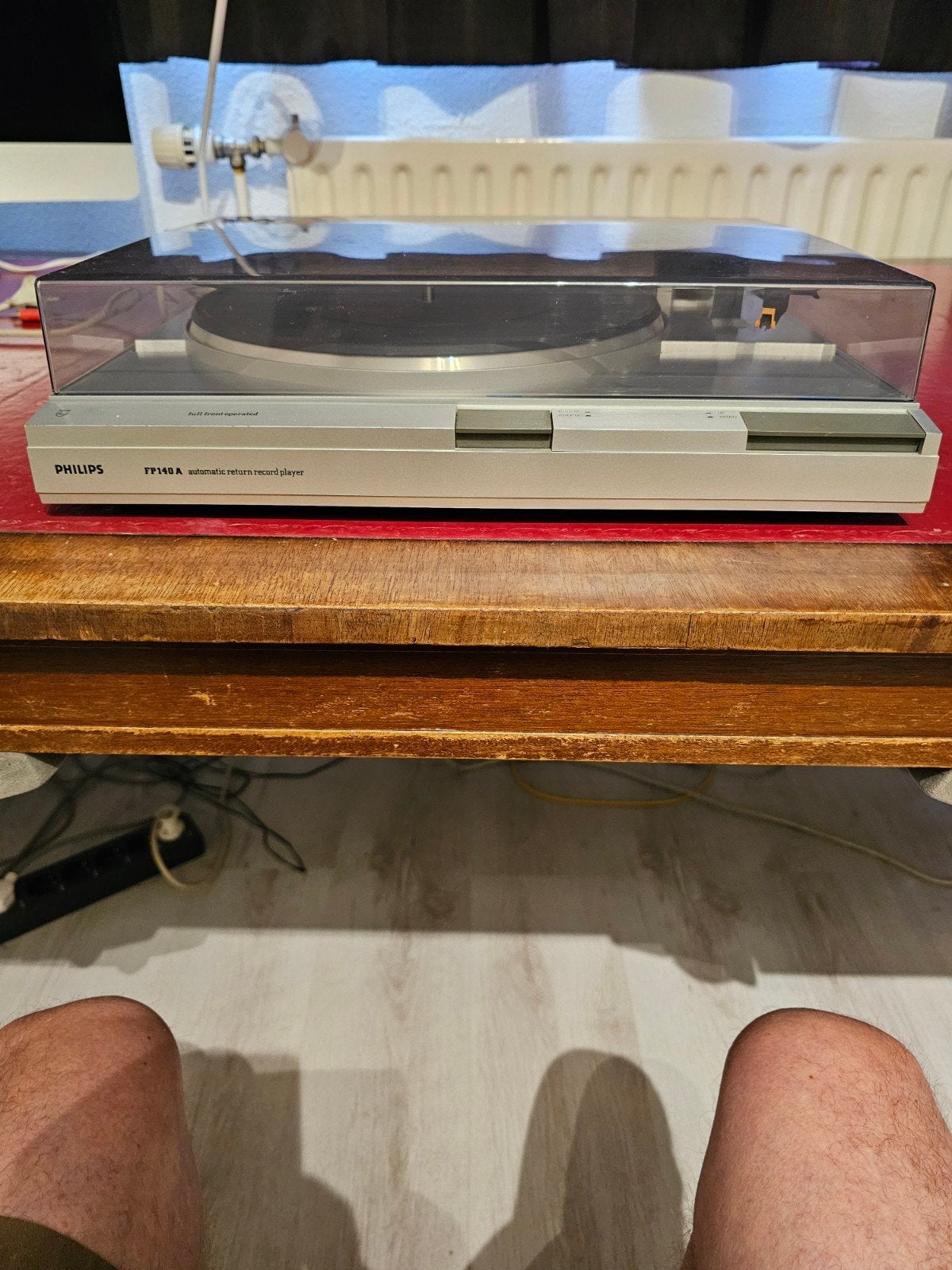 Philips FP140A Automatische Platenspeler, Ophalen, Philips, Gebruikt, Automatisch