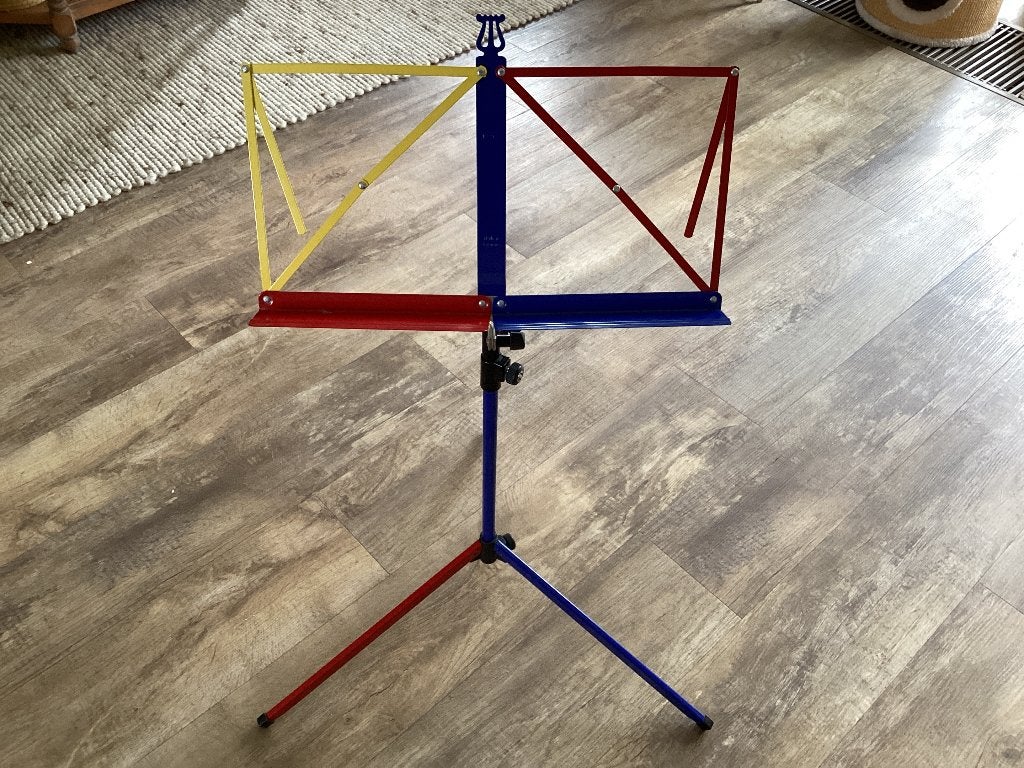 Kinder muziekstandaard, Muziek en Instrumenten, Standaards, Ophalen, Zo goed als nieuw, Muziekstandaard
