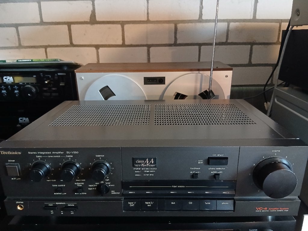 Technics versterker, Ophalen, Gebruikt, 120 watt of meer, Overige merken