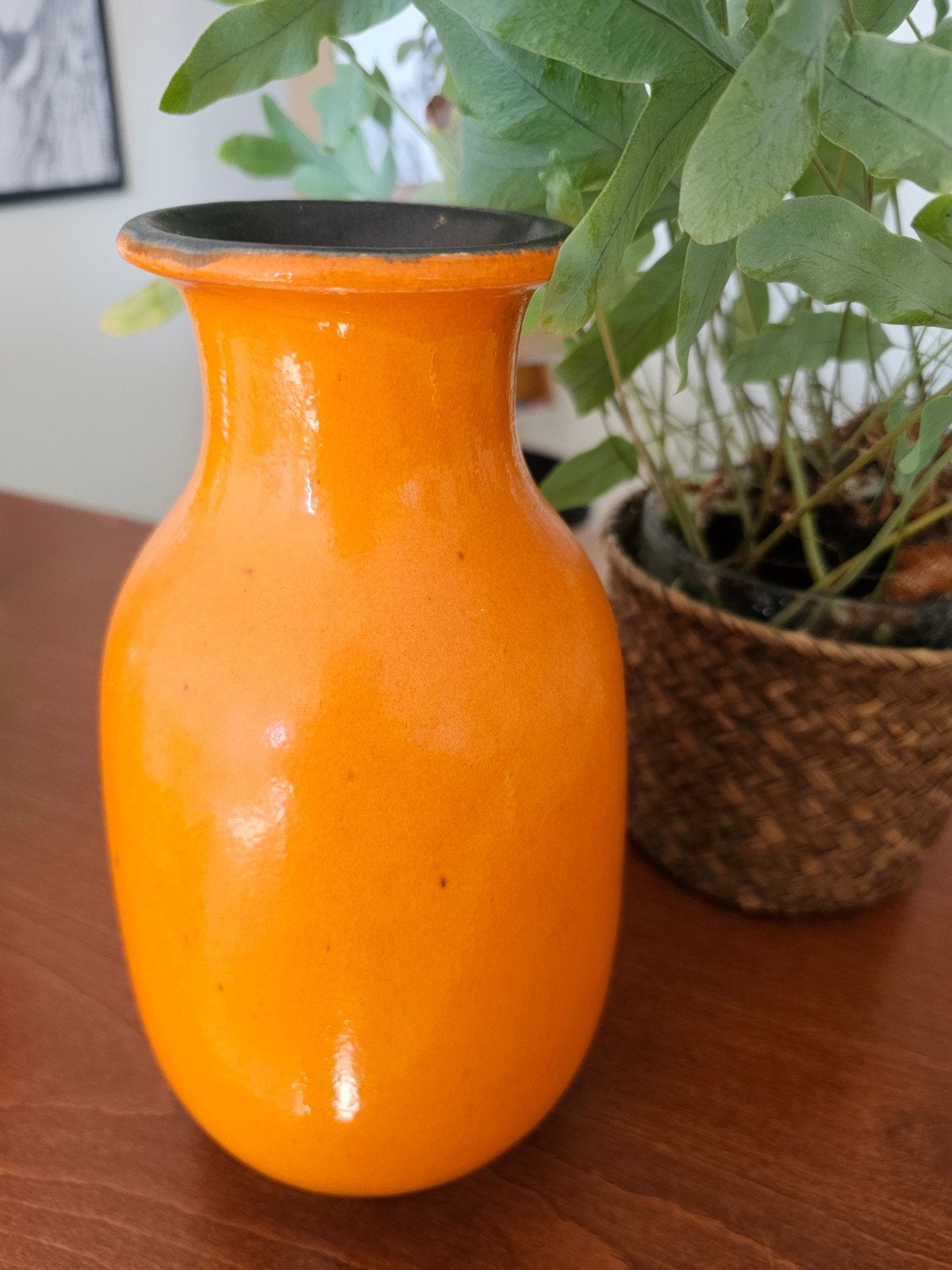 Vintage Jasba vaas, Antiek en Kunst, Ophalen