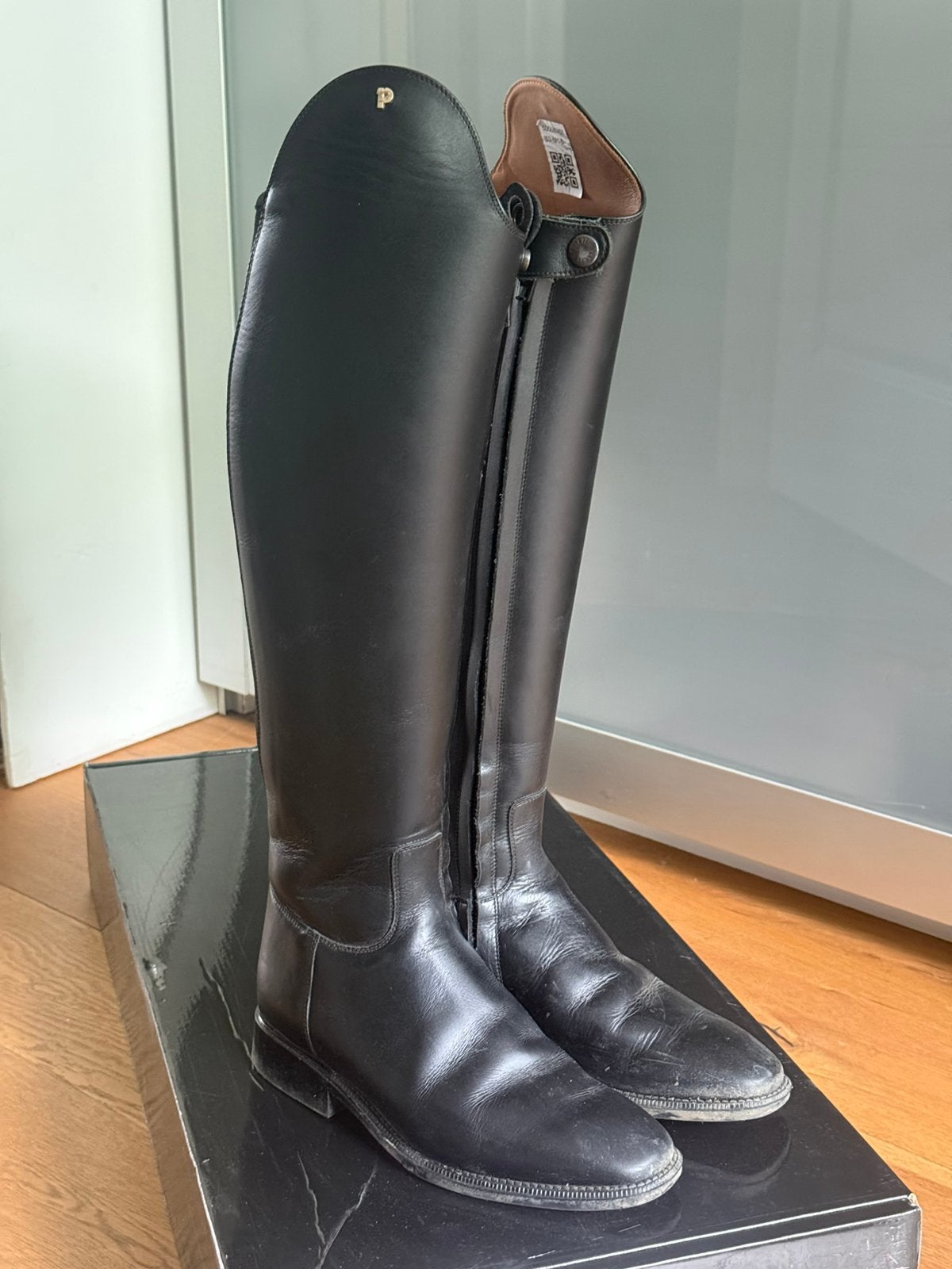 Petrie padova black laarzen te koop, Ophalen of Verzenden, Zo goed als nieuw, Dressuur, Schoeisel