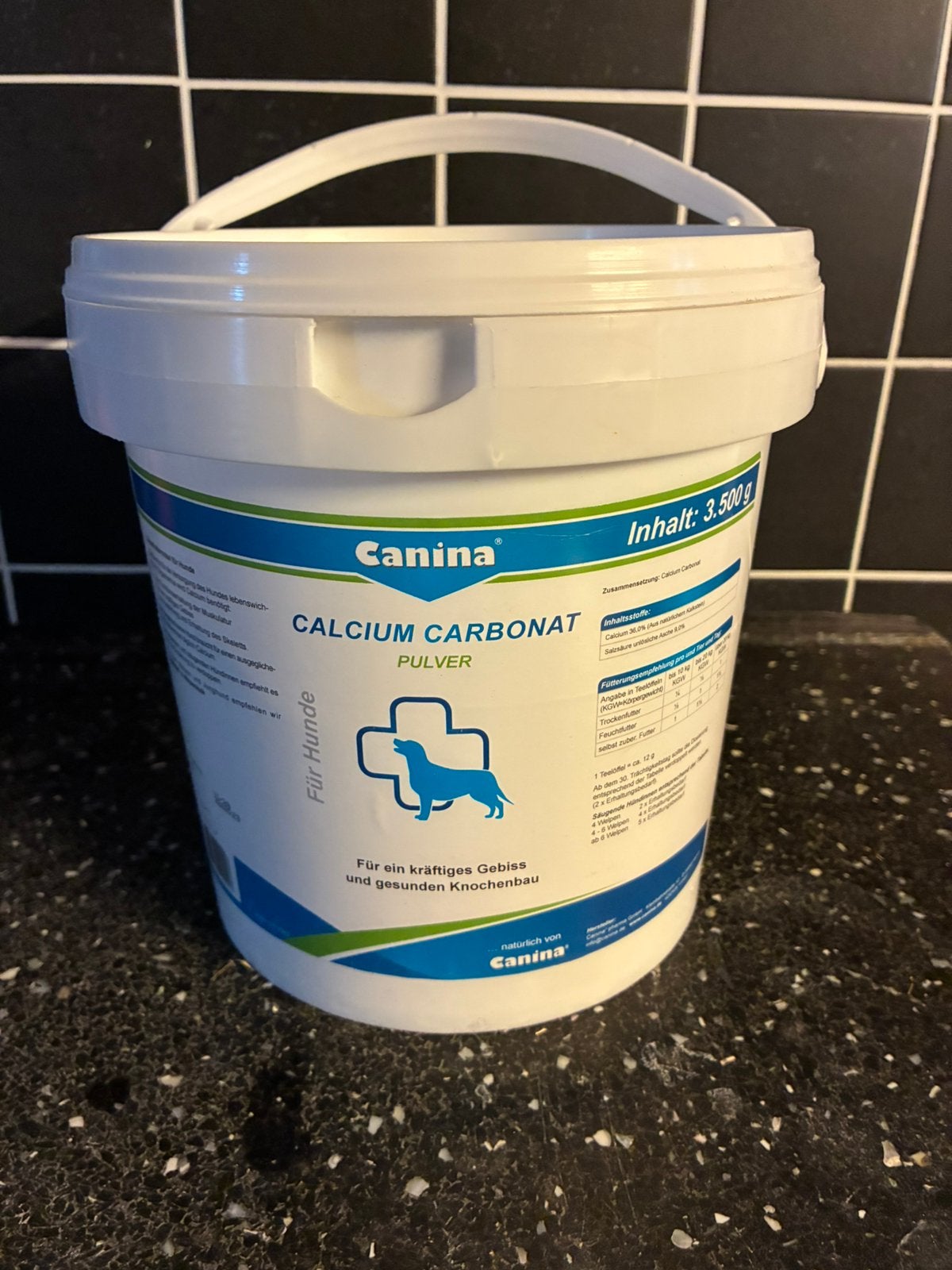 Canina calcium carbonaat poeder, Ophalen of Verzenden, Zo goed als nieuw