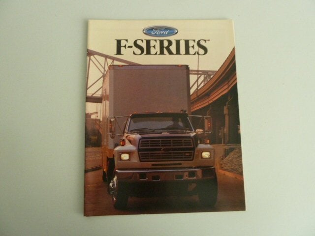 1988 Ford F-Series Brochure USA, Ophalen of Verzenden, Zo goed als nieuw, Ford