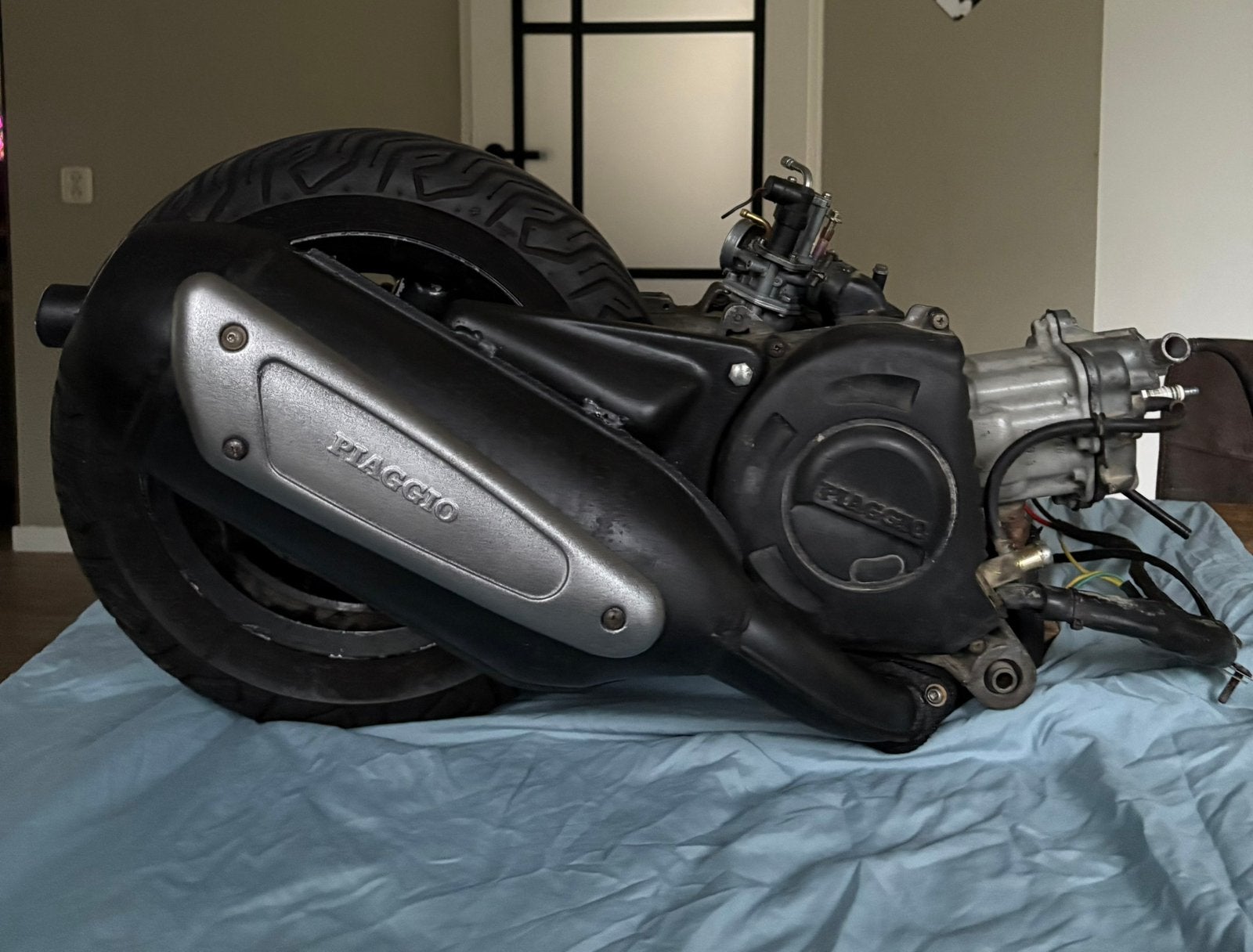 Piaggio hexagon 150cc blok LC 2 takt, Ophalen, Zo goed als nieuw, Blok, Piaggio