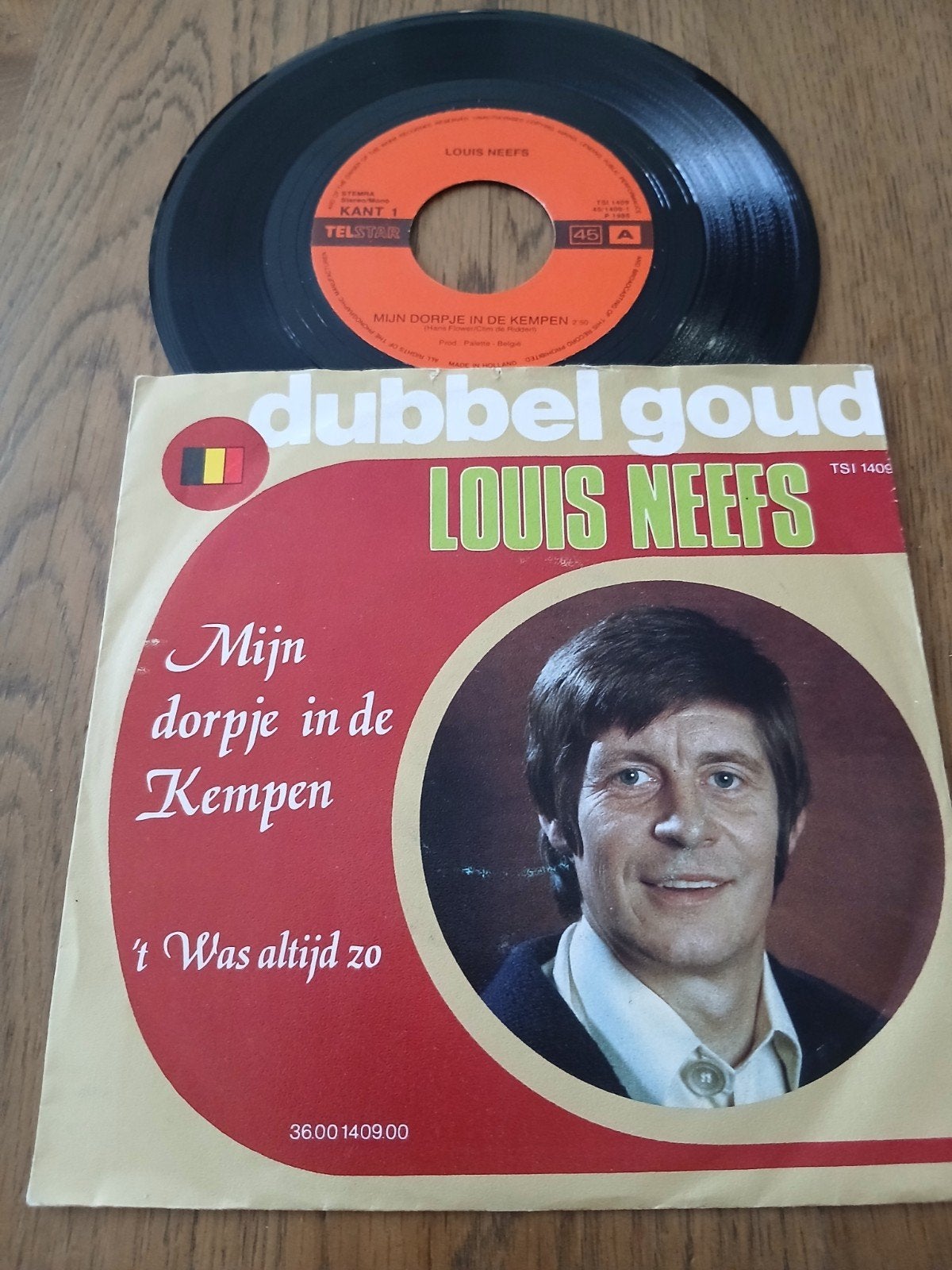 VINYL SINGLE  LOUIS NEEFS  1985, Ophalen of Verzenden, Zo goed als nieuw, Overige formaten, Levenslied of Smartlap