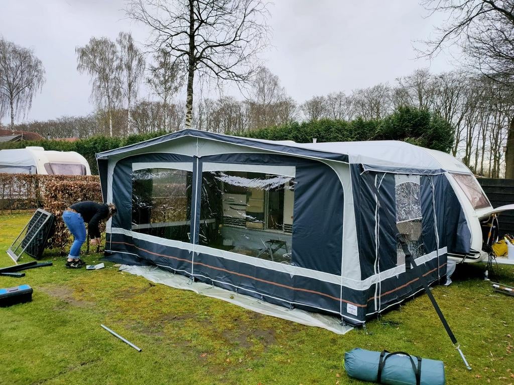Obelink voortent omloopmaat 13 met erker en luifel, Caravans en Kamperen, Voortenten en Luifels, Ophalen