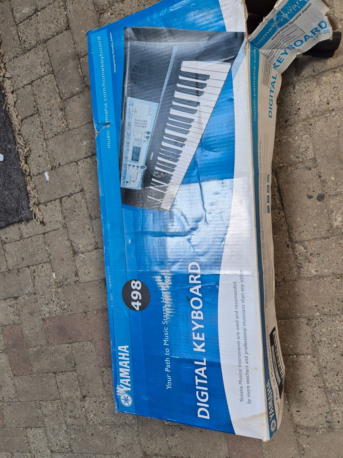 Yamaha Digital Keyboard YPT-200 met boekjes en lesmateriaal, Muziek en Instrumenten, Keyboards, Ophalen, Gebruikt, ., Overige aantallen