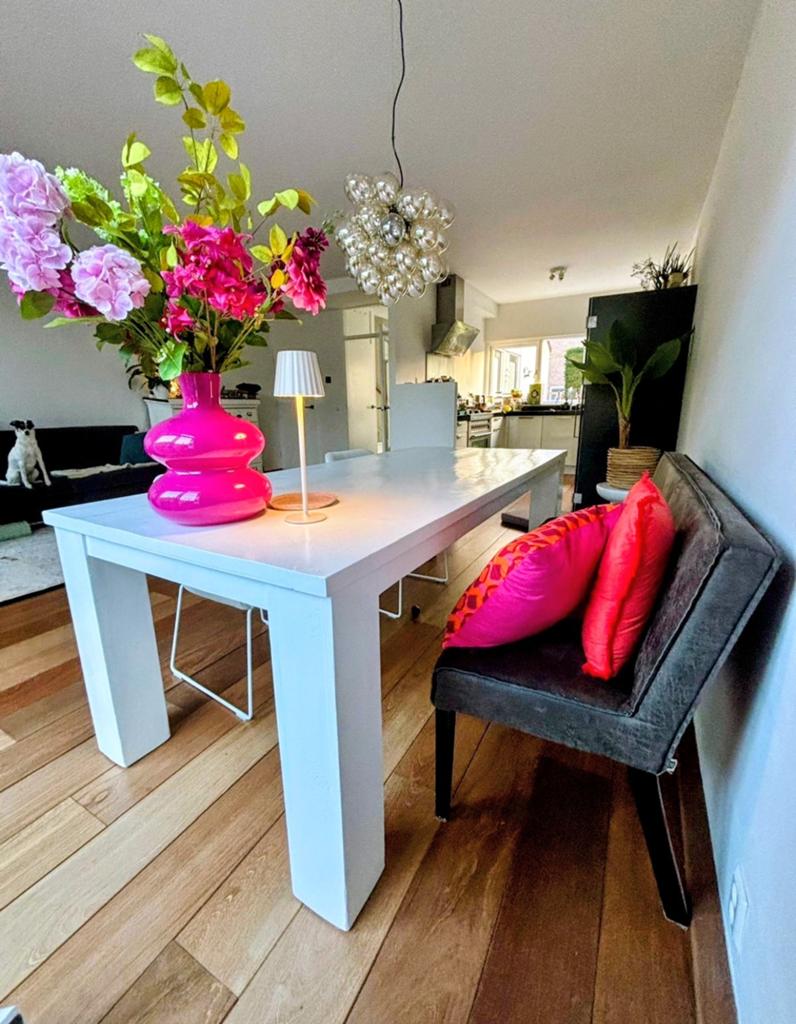 BE PURE  HOME RODEO EETKAMERBANK ( WOOOD ), Huis en Inrichting, Ophalen, Gebruikt, Minder dan 75 cm, 150 tot 200 cm