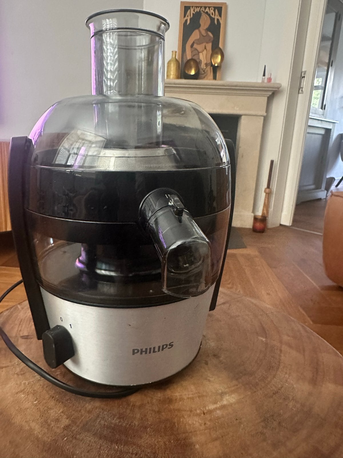 Philips Sapcentrifuge - Zo goed als nieuw, Ophalen, Zo goed als nieuw, Elektrisch, Sapcentrifuge