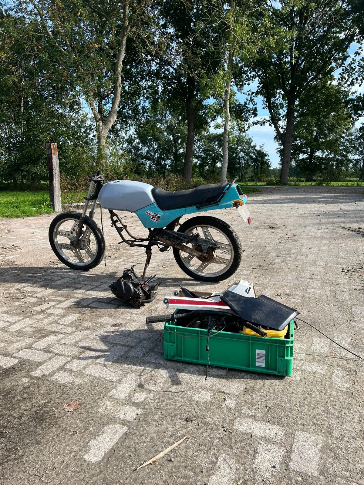 Honda mbx opknapper 400,- vaste prijs, Fietsen en Brommers, Ophalen of Verzenden, Zo goed als nieuw, MBX