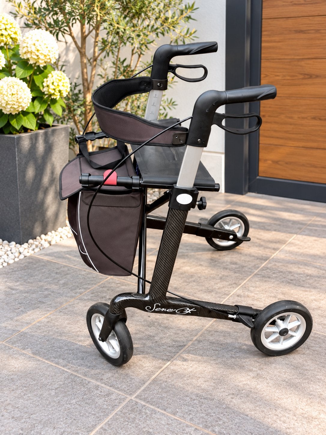 ZGAN Rehasense Server CF Carbon Rollator Lichtgewicht 5 kg, Diversen, Ophalen of Verzenden, Lichtgewicht, Zo goed als nieuw