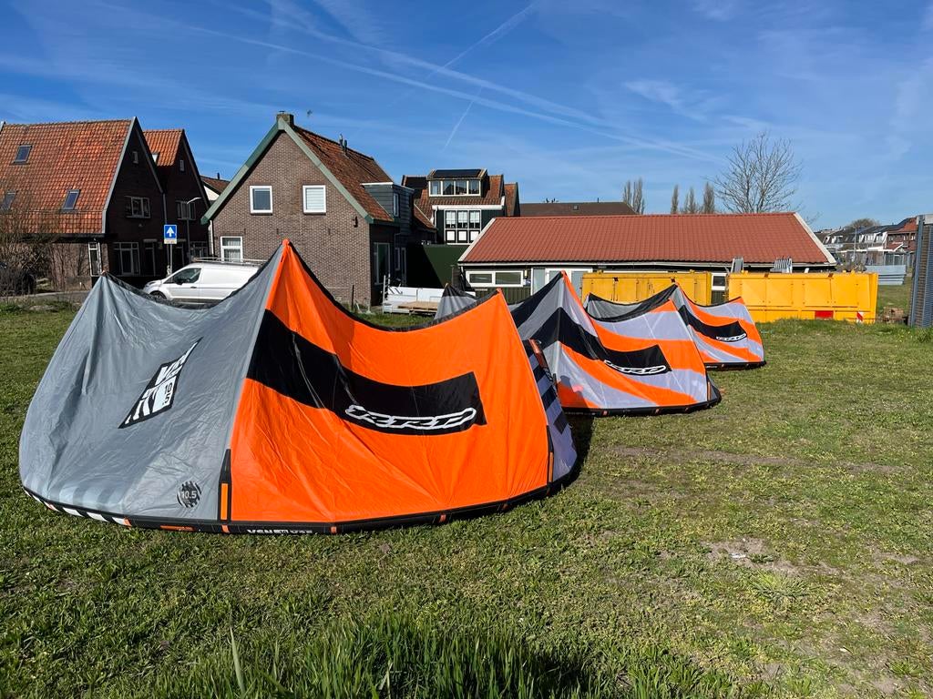 RRD Vision Y25 kiteset 10.5, 8 en 6 (model 2020), Gebruikt, 10 m², Geen board, Ophalen of Verzenden