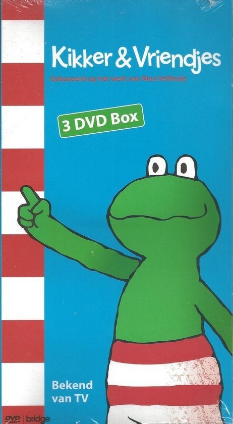 Kikker & Vriendjes -3 DVD NIEUW (gesealed) ook VERZENDEN, Cd's en Dvd's, Ophalen, Nieuw in verpakking