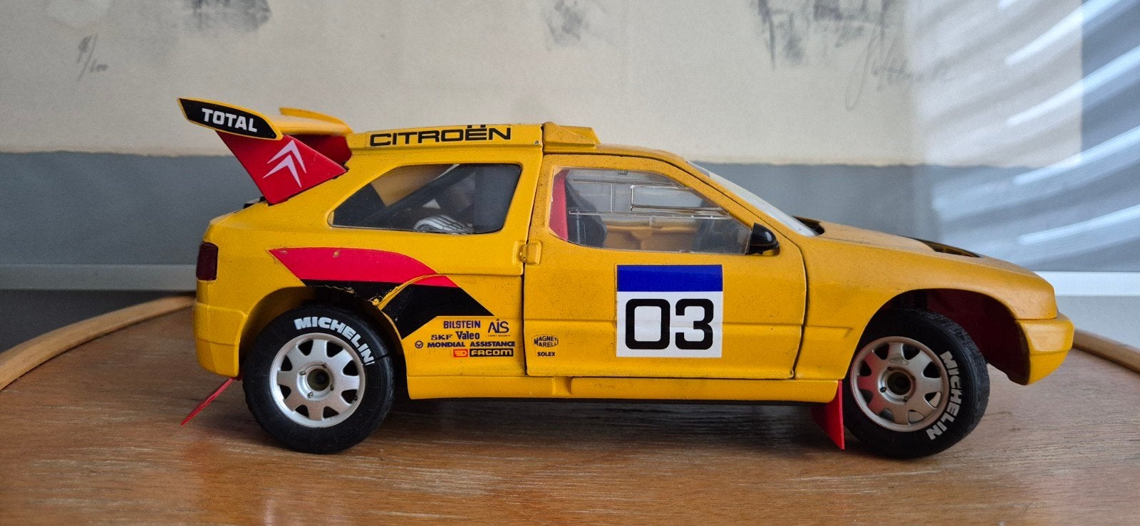 Citroën ZX Rallye RAID Solido 1:18, 06-91 #8503, Ophalen of Verzenden, Zo goed als nieuw, Auto, Solido