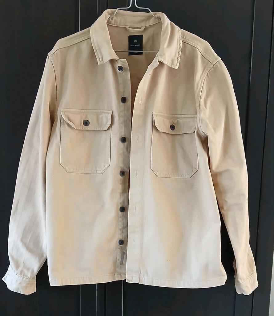 Loose fit XS Lost Minds beige overshirt blouse jasje jas, Beige, Lost Minds, Ophalen of Verzenden, Gedragen