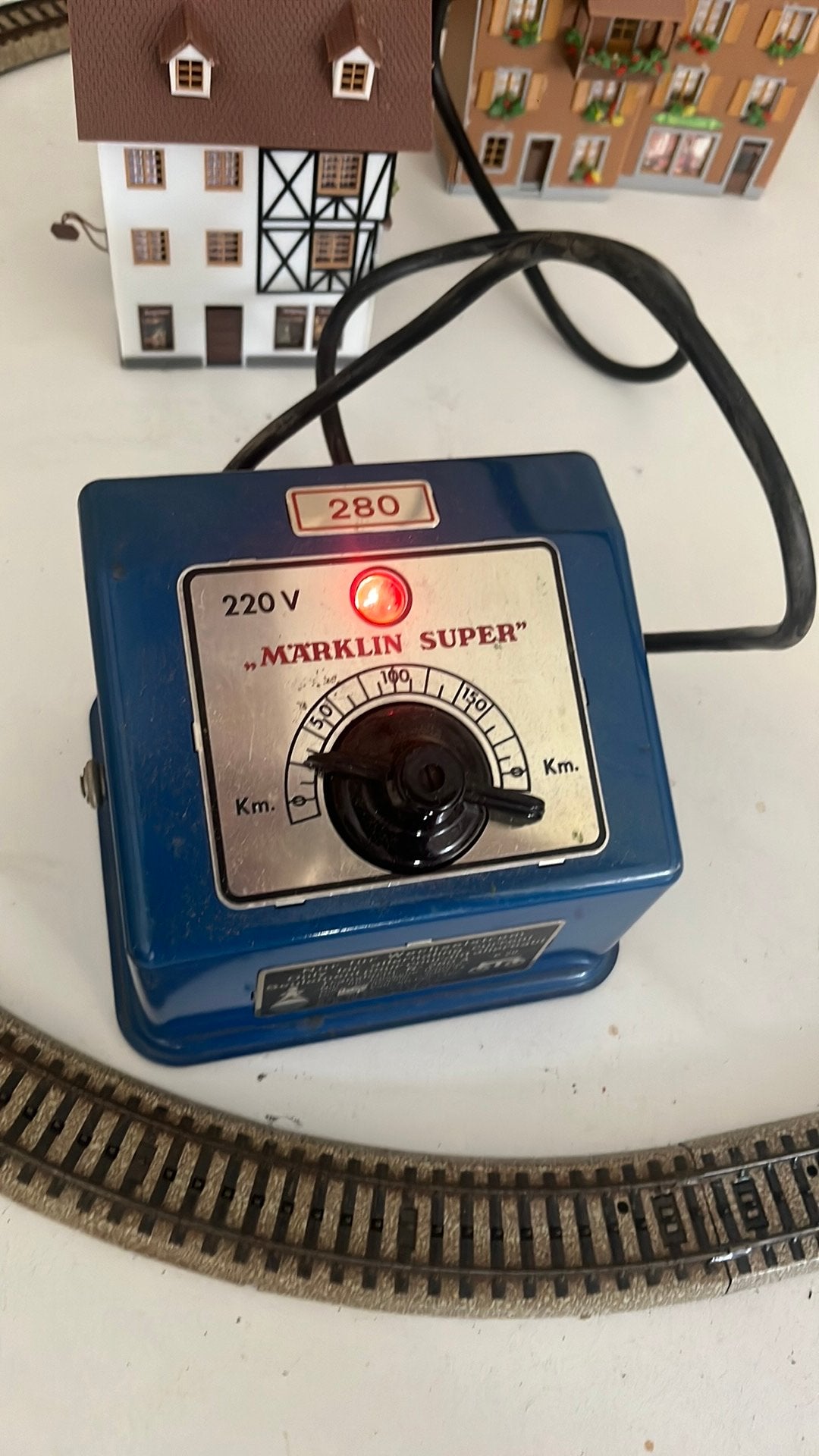 Te koop transformator van marklin 280, Gebruikt, Ophalen of Verzenden, Märklin, Transformator of Voeding