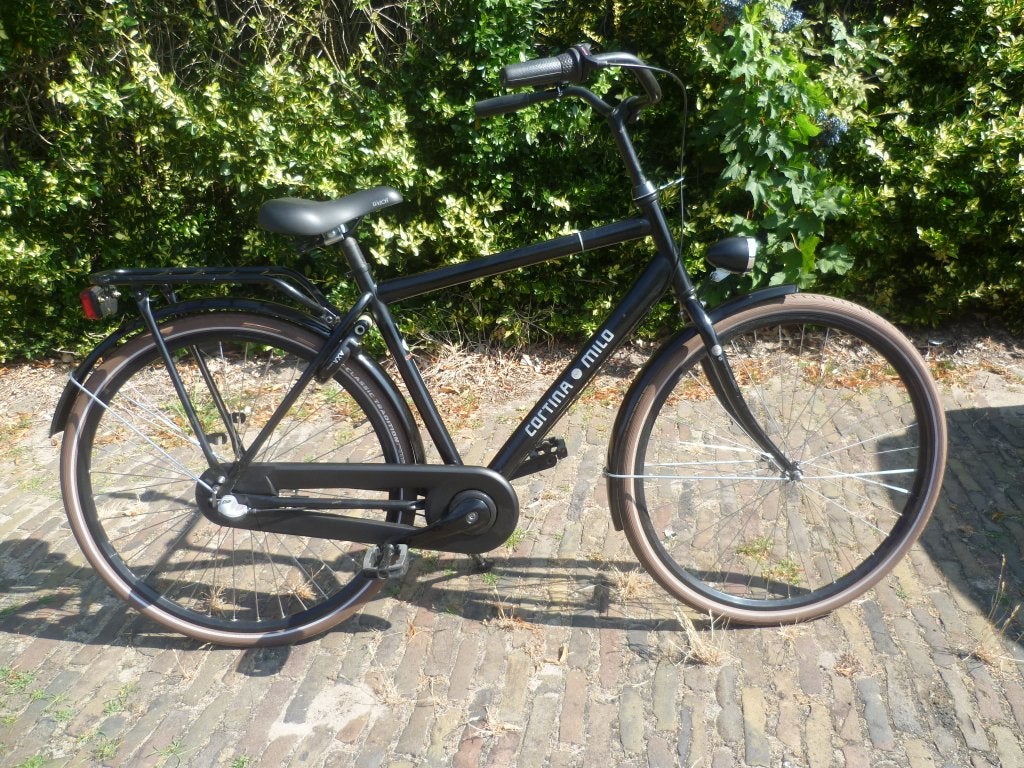 Te koop Cortina Milo Jongensfiets. Framemaat 52 cm, Terugtraprem, Versnellingen, Zo goed als nieuw, 50 tot 53 cm