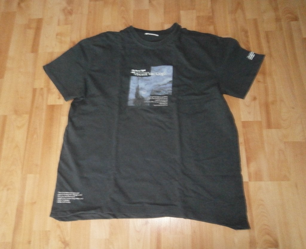 Fijn Reserved T-shirt mt XL Srarry Night Van Gogh i.g.s., Zwart, Maat 56/58 (XL), Ophalen of Verzenden, Zo goed als nieuw