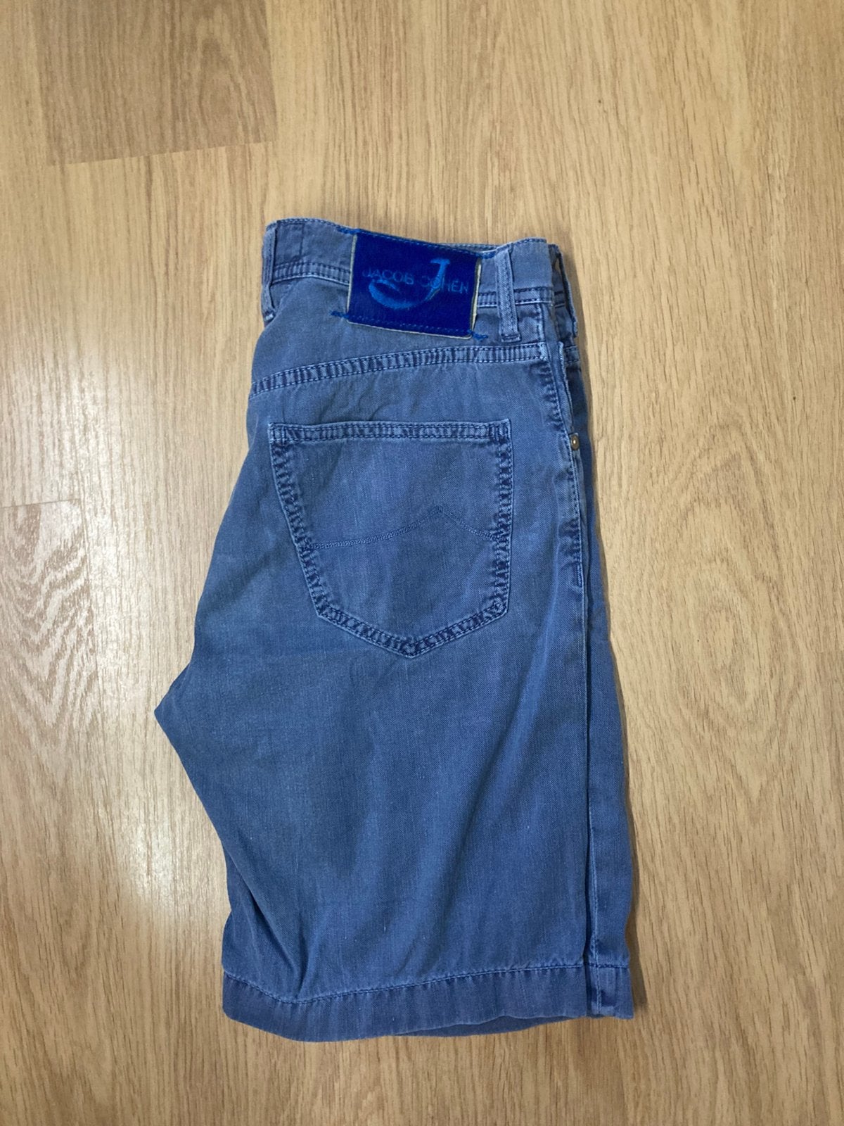 Jacob Cöhen J6636 Korte broek - Bermuda - 30 - Blue, Blauw, W32 (confectie 46) of kleiner, Ophalen of Verzenden, Zo goed als nieuw