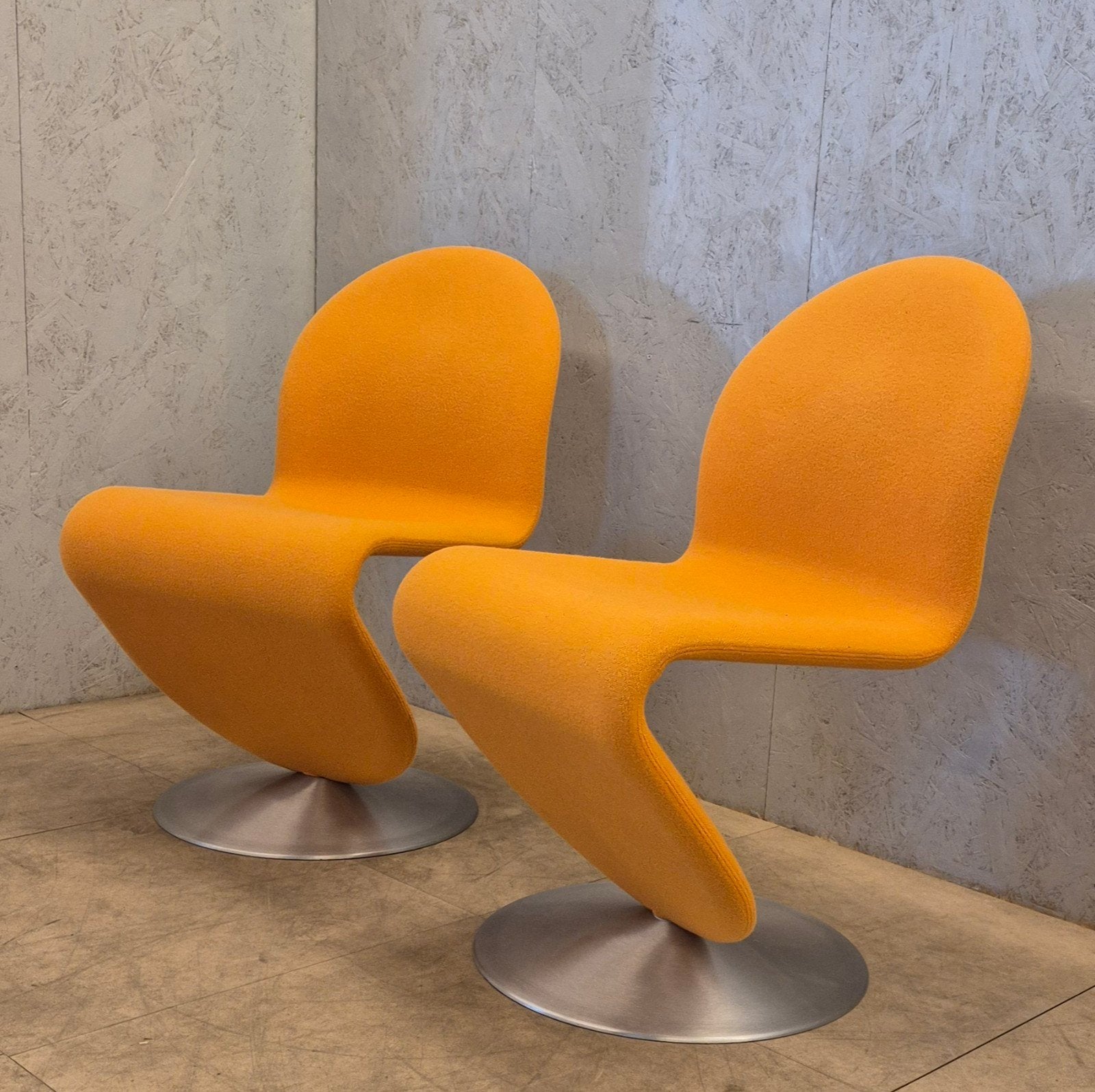 Verpan stoelen 1-2-3 Verner Panton Design Stoelen, Ophalen, Verpan, Twee, Overige kleuren