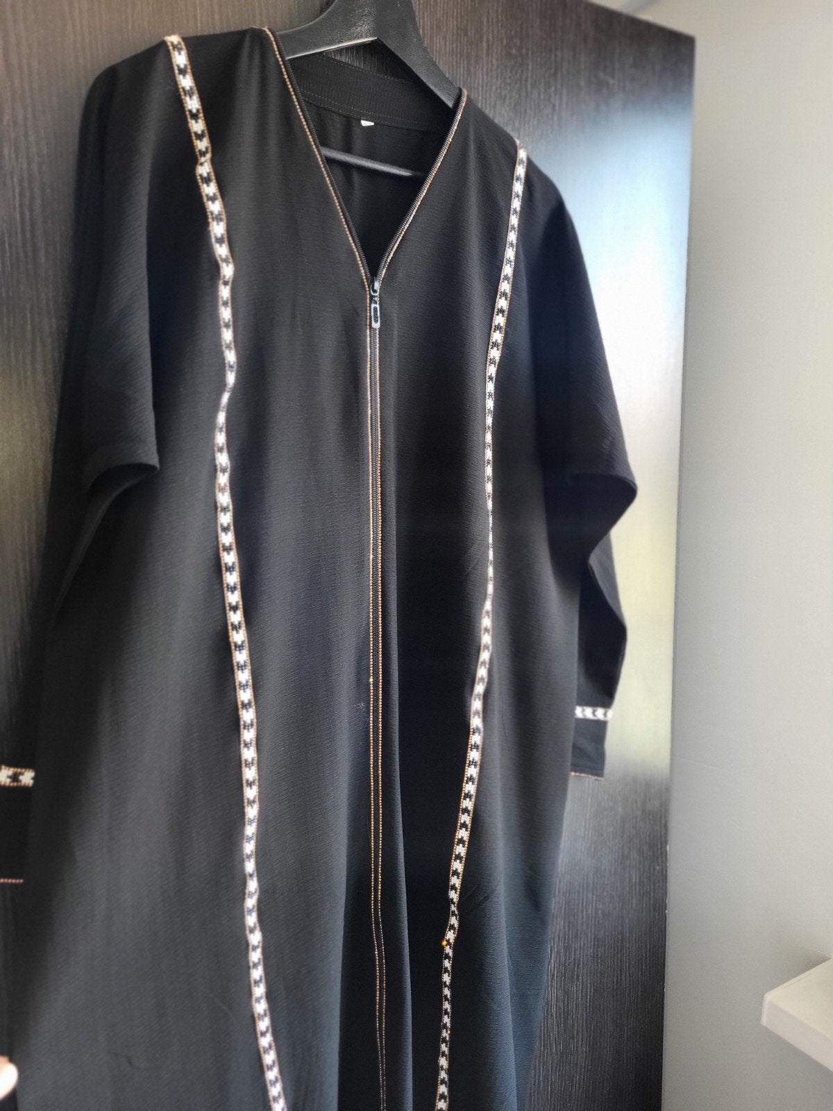 Nieuwe Abaya uit Medina inclusief sjaal - One Size 🌿, Maat 38/40 (M), Zwart, Nieuw, Ophalen of Verzenden