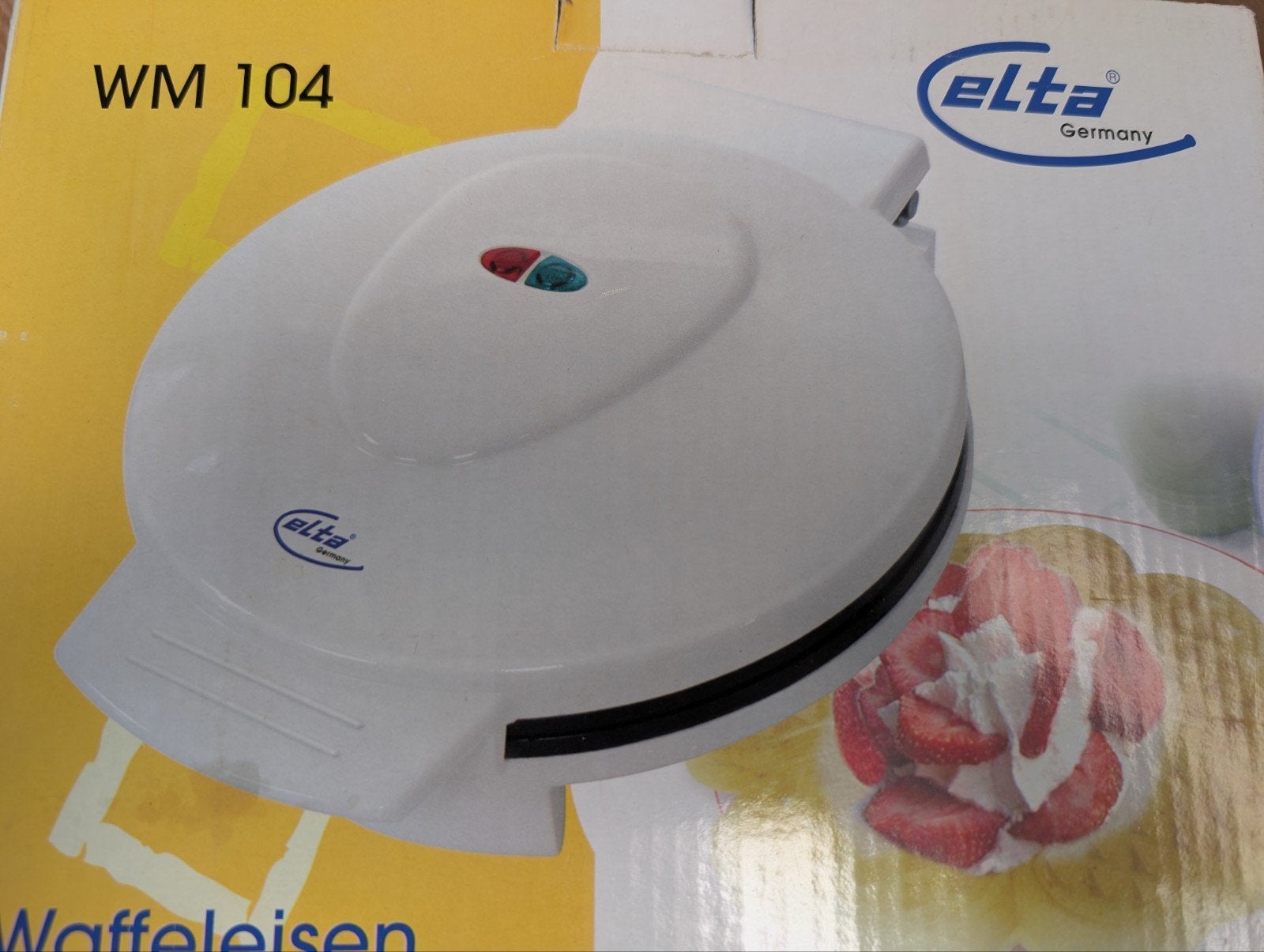 Elta WM 104 Wafelijzer - Nieuw in doos, Ophalen of Verzenden, Nieuw