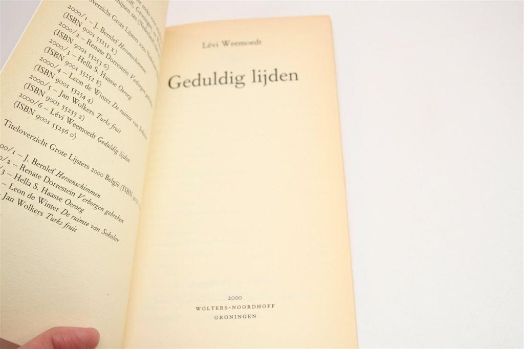 Geduldig Lijden — Lévi Weemoedt — Proza & Poëzie, Boeken, Ophalen of Verzenden, Gelezen