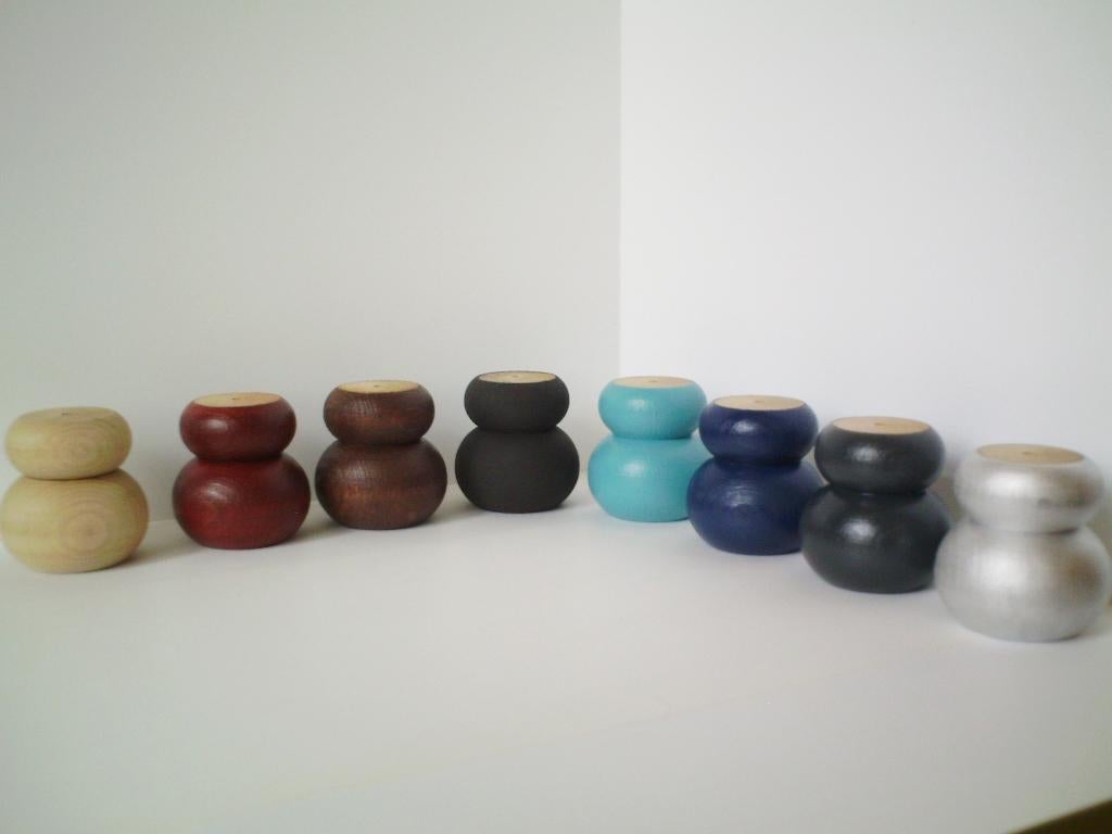 Schoenenkastpootjes beuken - antraciet gelakt. +MEER KEUS !!, Ophalen of Verzenden, Nieuw