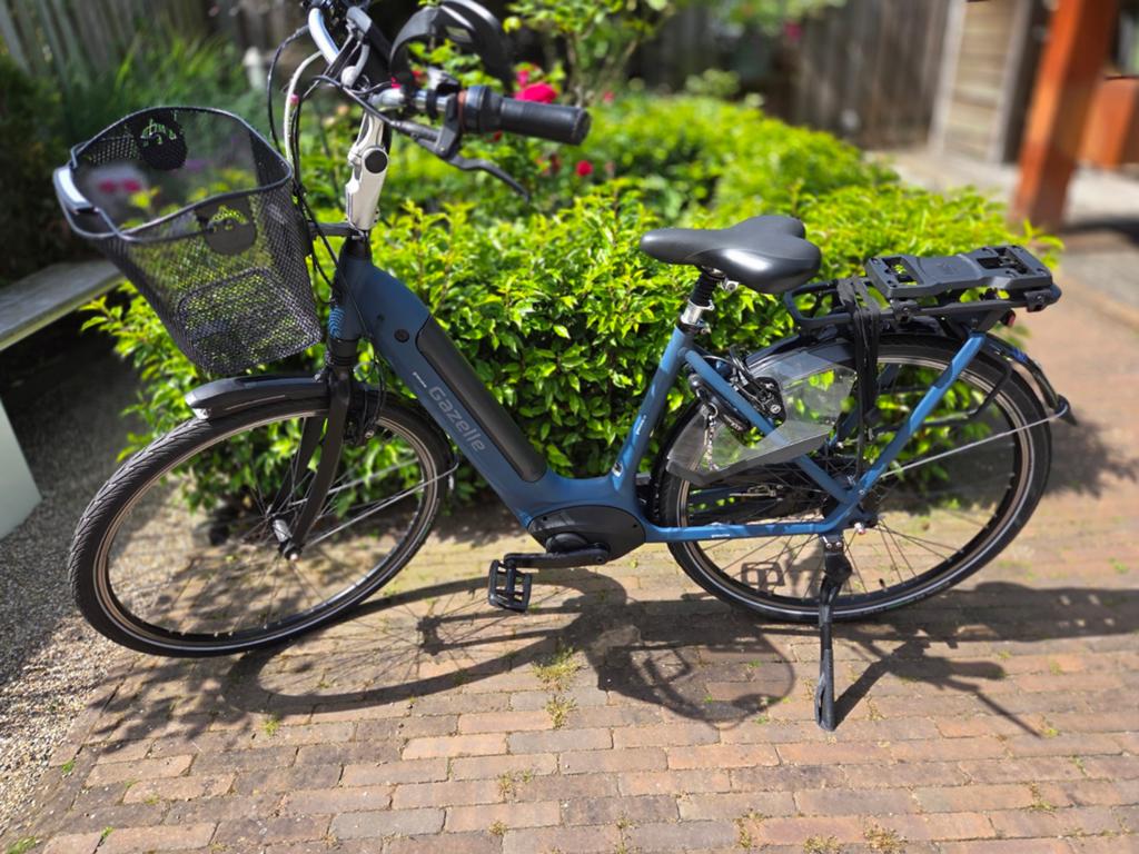 Gazelle Grenoble C8 E-bike 2020 – Lage km-stand!, Fietsen en Brommers, Fietsen | Tandems, Ophalen, Minder dan 10 versnellingen