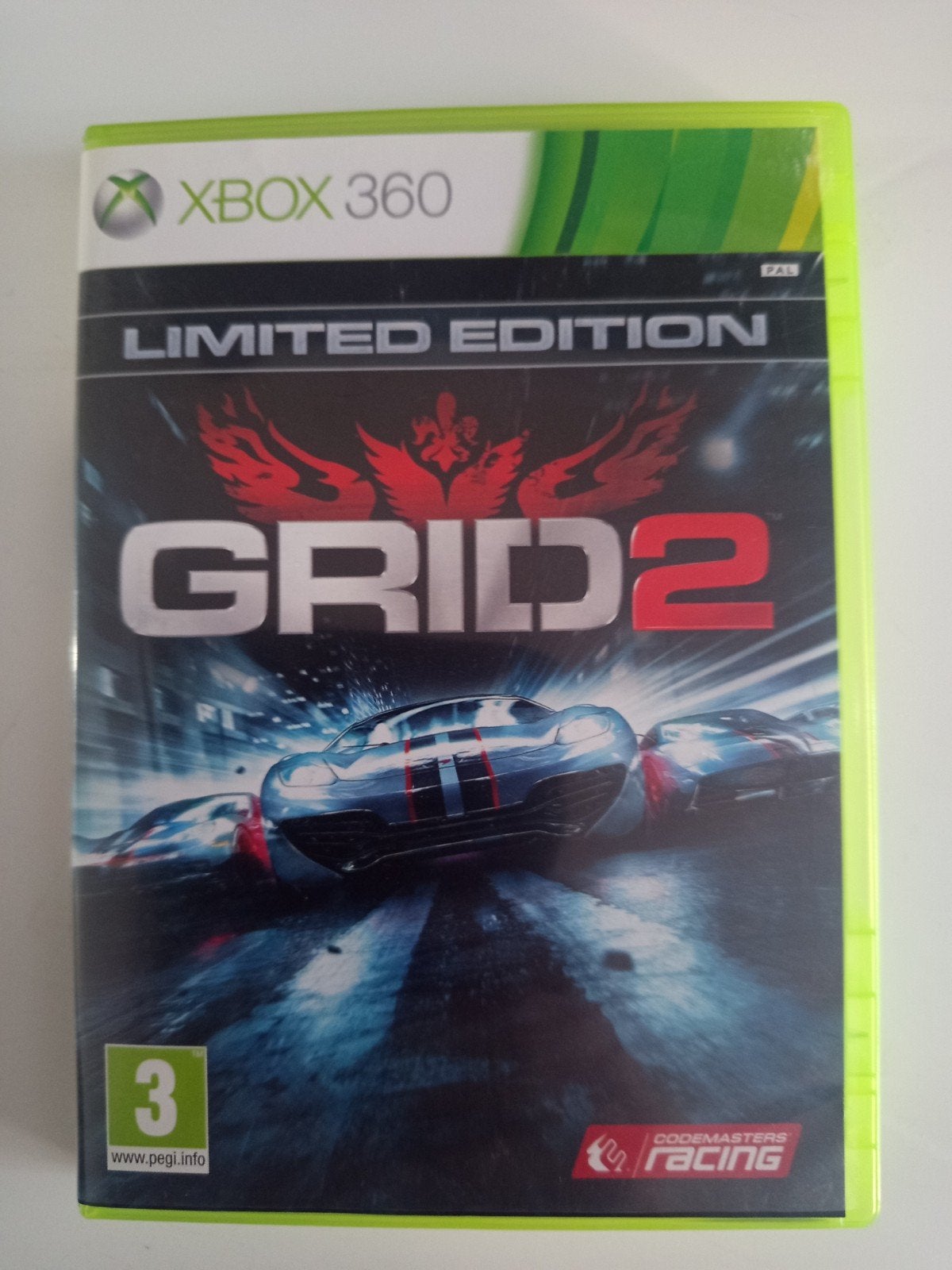 Grid 2 limited edition Xbox 360, 1 speler, Verzenden, Racen en Vliegen, Vanaf 3 jaar