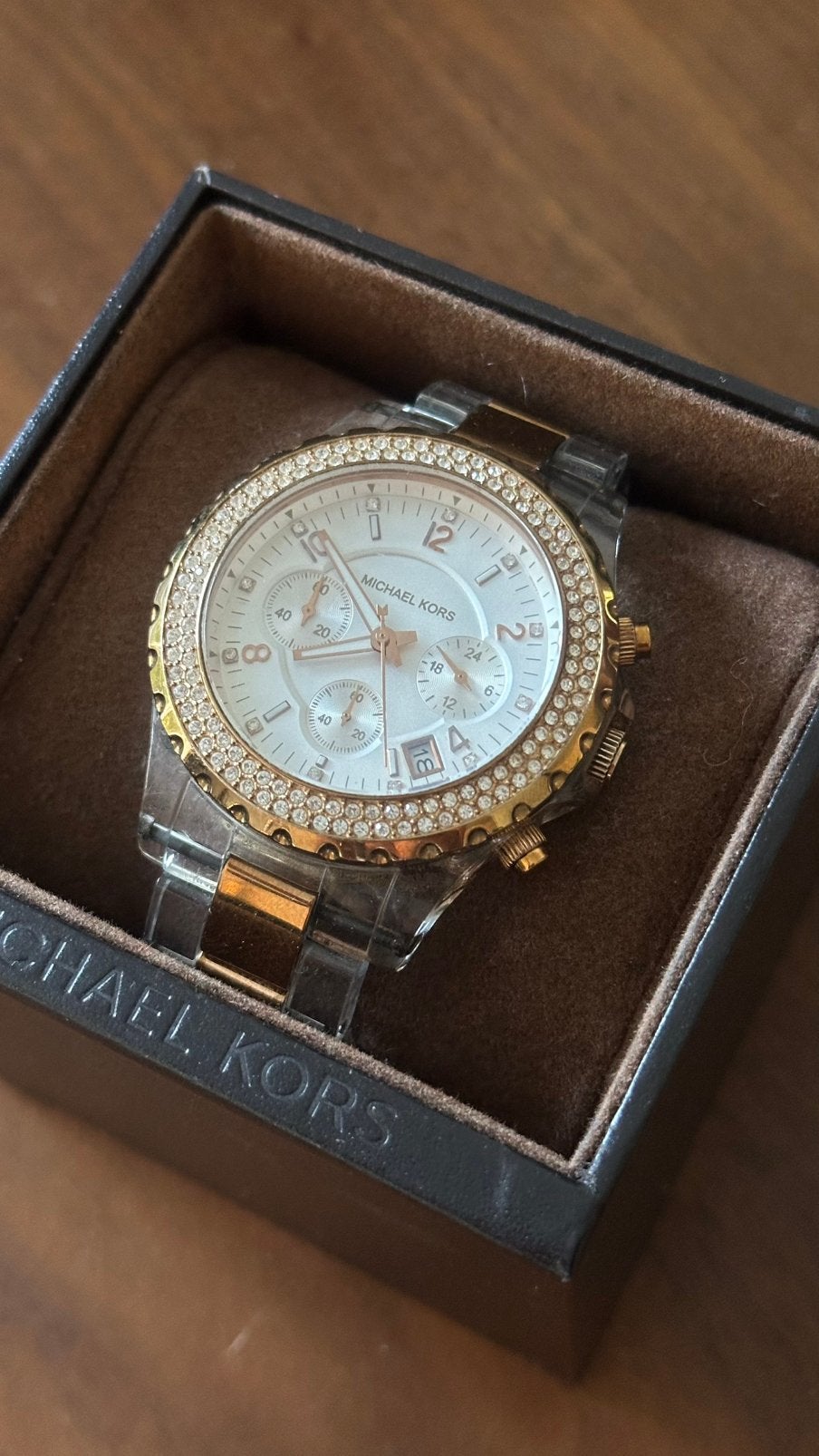Michael Kors Horloge - MK 5323, Ophalen of Verzenden, Zo goed als nieuw, Staal, Overige merken