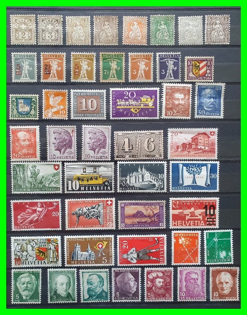 kavel oudjes Zwitserland ongebruikt  *21, Ophalen of Verzenden, Buitenland